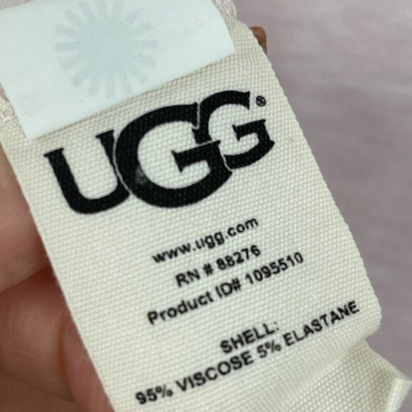 2/$30 UGG Nya Pajama PJ Top Button Up Sleep Shirt Long Sleeve Collared Pink - Picture 8 of 9